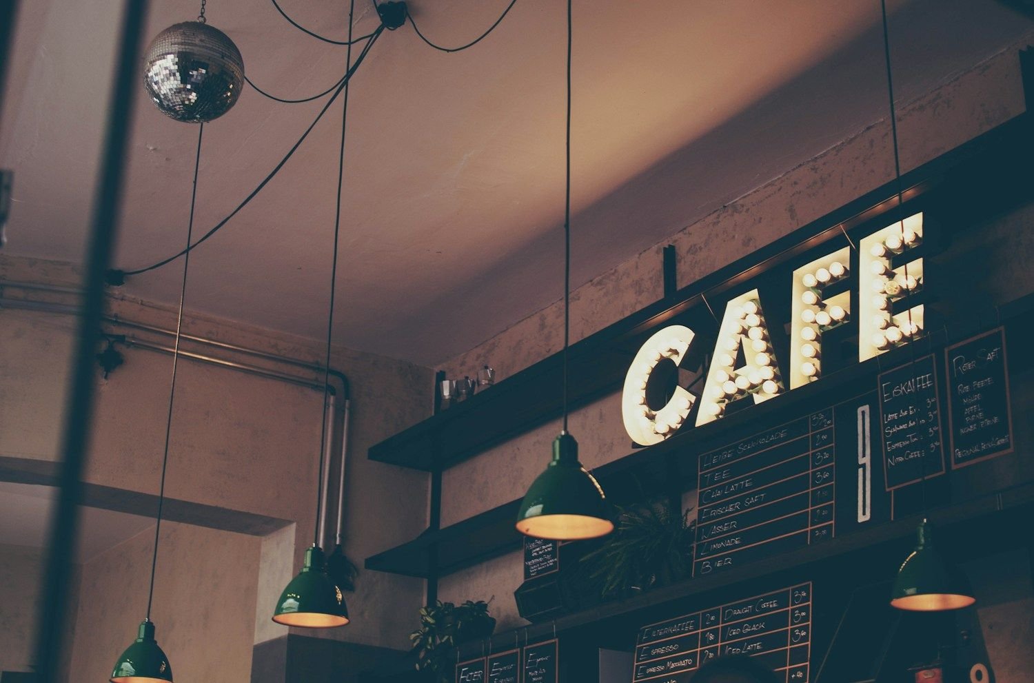 Illustrative cafe photography